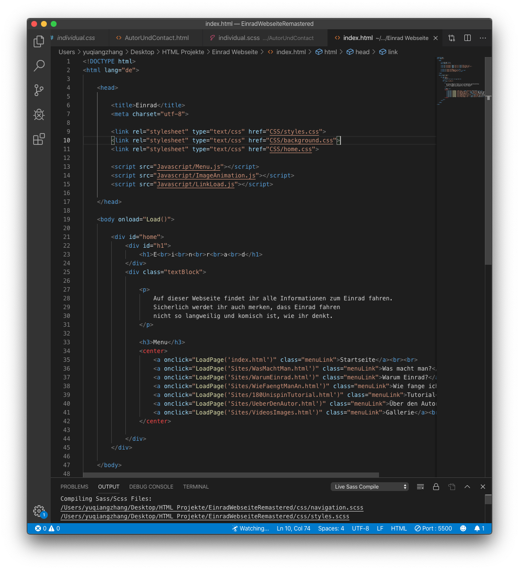 Autor / Webseite